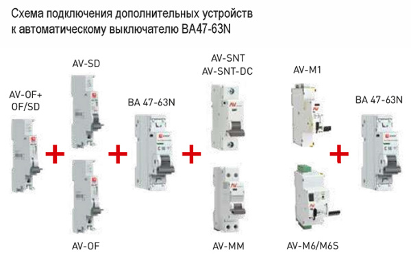 Автомат 3Р 6А C 4,5кА ВА47-63N EKF PROxima 