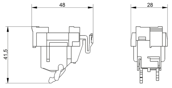 Контакт дополнительный ДКм-250 (ДКм-35) MASTER IEK