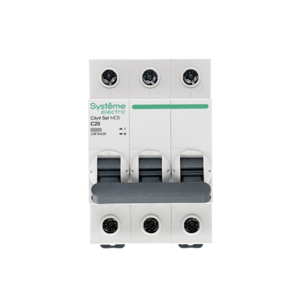 Автомат 3Р 20А C 4,5кА City9 Systeme Electric 