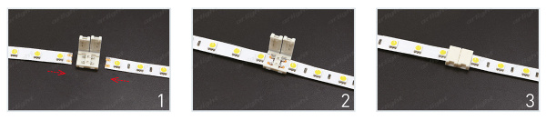 Лента коннектор прямой соединитель 10мм IP20 Arlight