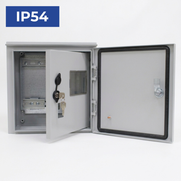 Корпус ЩУ-1/1-1 310*300*150мм серый IP54 Электростандарт