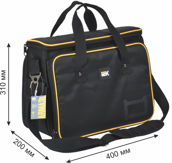 Сумка монтажника ткань 400*310*200мм IEK BG-04