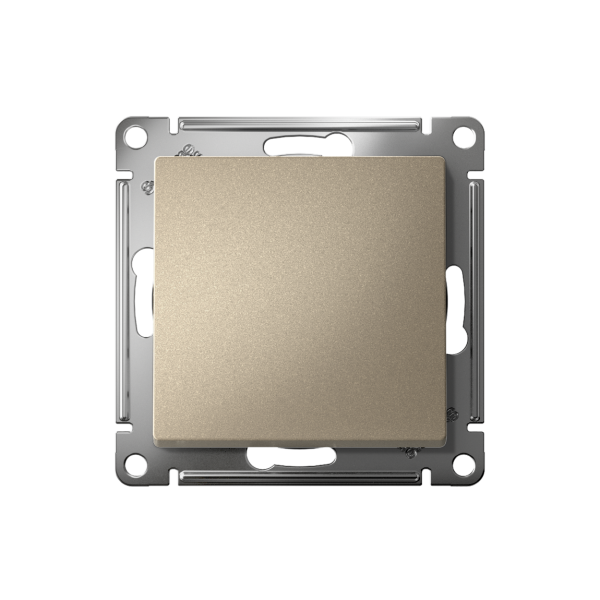 AtlasDesign шампань переключатель перекрестный 1кл скрытая 10А IP20 